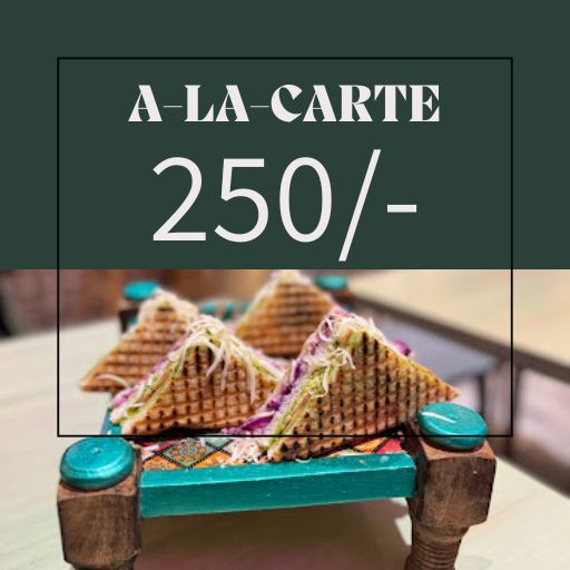 A-La-Carte Offer : 250/- off on 1000/- and Above